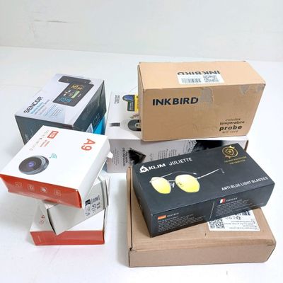 Lot de 9 Gadgets électroniques - Non testé - Comme neuf - Av…