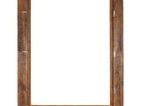 an old wooden frame with a white background