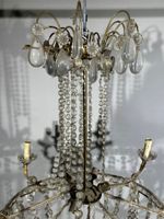 Lustre montgolfière électrifié à huit bras et quatre feux de… (photo 3)