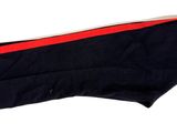 an image of a pair of black and red underwear on a white background