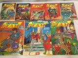 six bandes dessinées issues des années 1960 et 1970