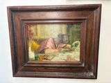 a picture of a painting hanging on the wall