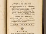 an open book with a picture of a man on it