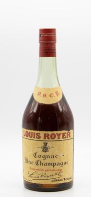 louis royer cognan fine champagne bottle