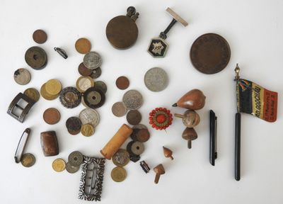 a lot of different items that are on the table