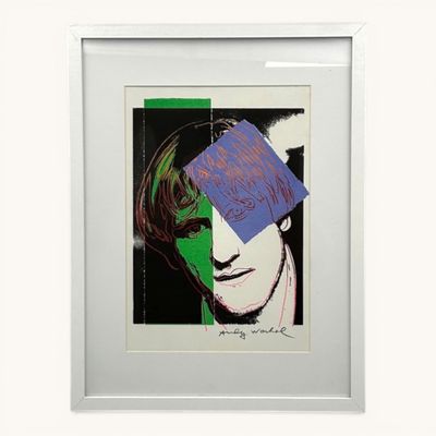 Andy WARHOL (1928-1987) Gérard Depardieu