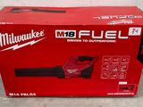 the milwaukee m18 fuel corded blower is in the box
