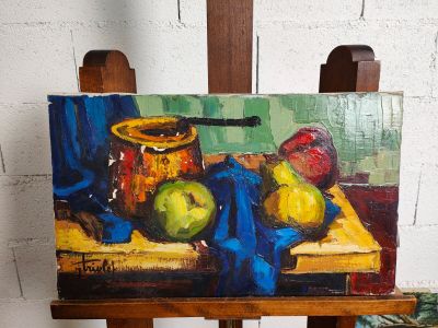 Jean TRIOLET : "Nature morte à la poire".