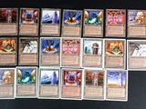 beaucoup de cartes sur la table