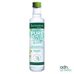 picture of a bottle of pure seve de bouleau bio