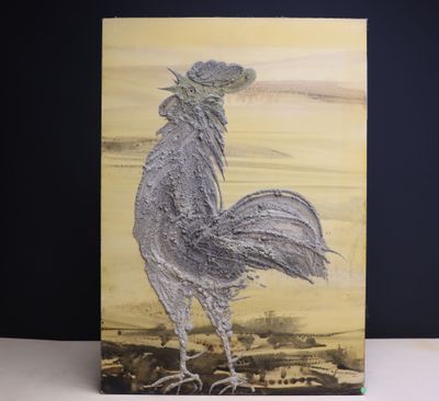René FUMERON( 1921-2004). Le Coq.
