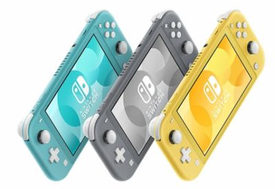 three nintendo wii game controllers with different colors and designs