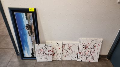 Lot de 5 cadres décoratifs