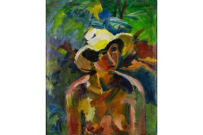 NOVOTNY EMIL RÖBERT (1898 - 1975) peinture à l'huile sur toi…