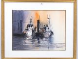 deux bateaux qui reposent sur l'eau
