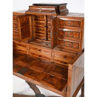 IMPORTANT BUREAU SCRIBAN LOUIS XIV de forme rectangulaire en… (photo 5)
