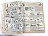 an open book that has a bunch of tools on it