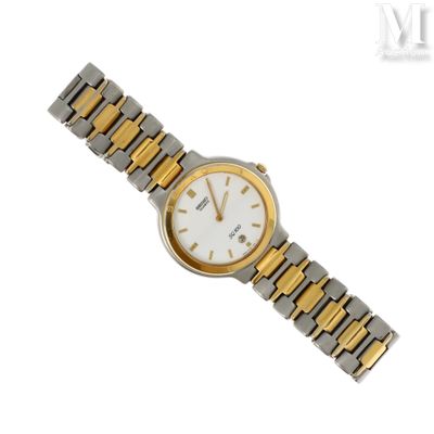 une image d'un gros plan d'une montre-bracelet sur un fond blanc