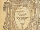 un vieux livre sur lequel figurent un aigle et un oiseau