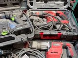 a lot of tools that are sitting in a case