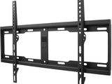 a black tv wall mount with a flat screen on it
