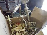 a box full of wires and wires in a room