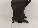 the back of a black purse with a price tag on it