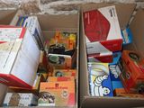 a box full of assorted items that are in it