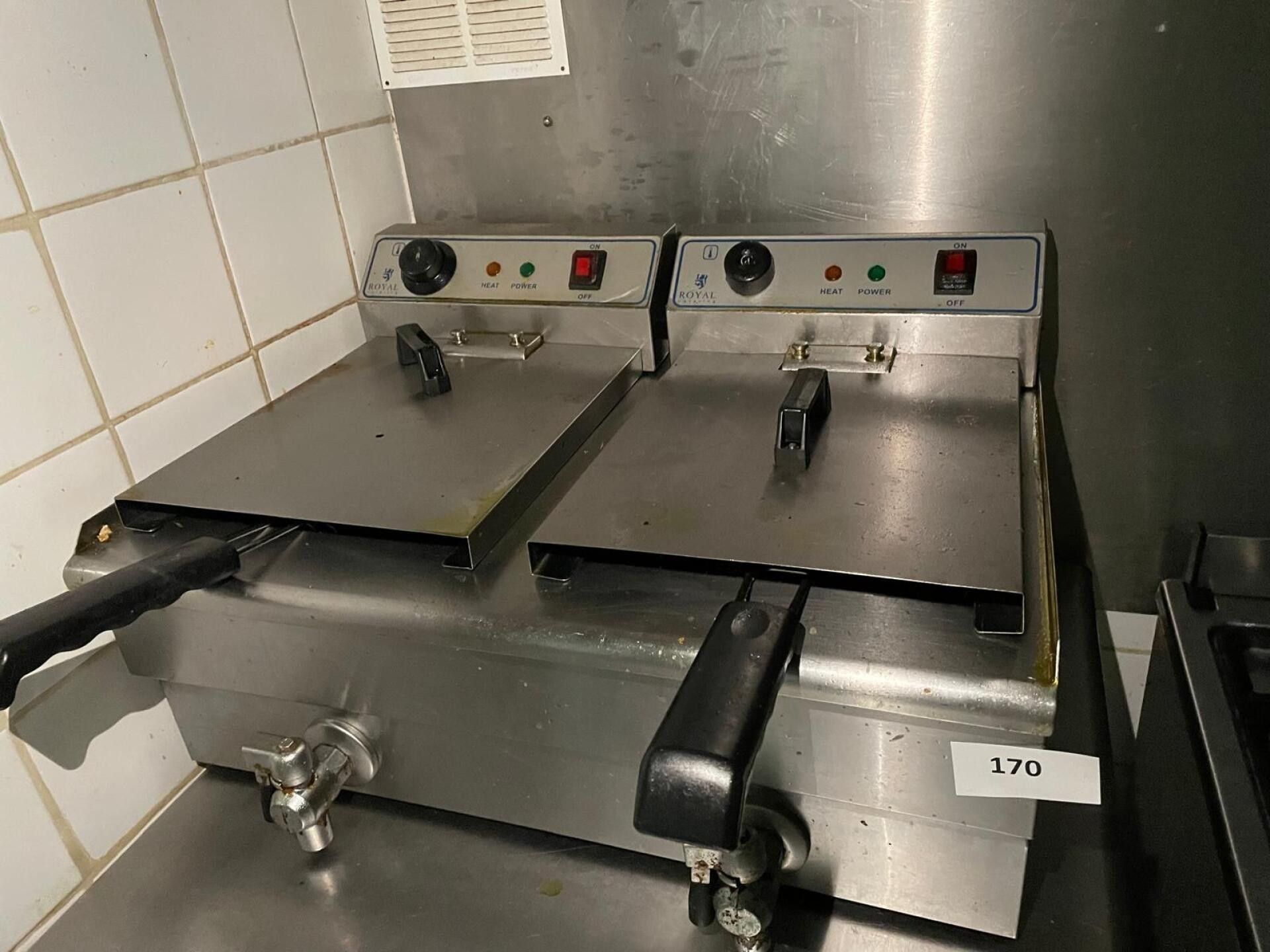 Friteuse double ROYALCATERING