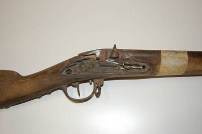 Épave de fusil modèle 1777 transformé pour la chasse. - Photo 1