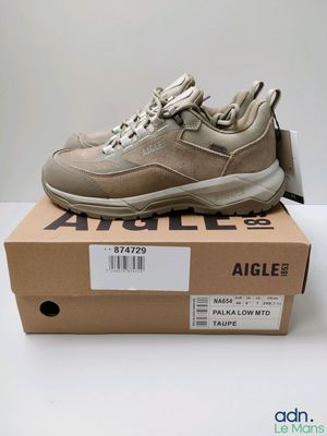 an image of a box with a pair of sneakers on top of it