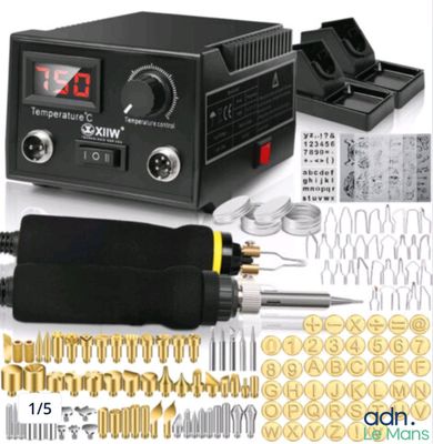 Kit de pyrogravure avec accessoires - Retour client test all…