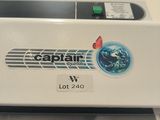 a close up of a machine with a label on it
