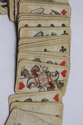 Jeu de TAROT de 54/54 cartes, EDOUARD BUTTER Cie, Chromolith…