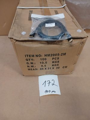 Lot de 100 câbles HDMI Comprenant 100 câbles HDMI vers HDMI …