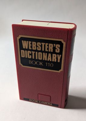 Webster's dictionary Book 110.