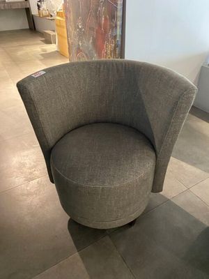 1 Fauteuil fixe MATILDA. 77 x76 x71 cm, revêtement en tissu …