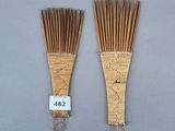 paire de pinceaux en bambou provenant de la République populaire de Chine