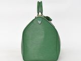 louis vuitton green epi leather speedy bag