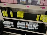 a display of skin care products in a store