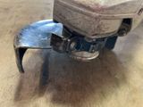 a close up of a metal object on a table