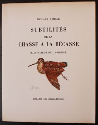 an old book with a picture of a bird on it