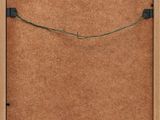 a close up of a wooden frame with a string attached to it