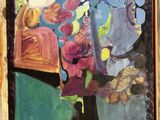 a picture of a painting that is being displayed on the wall