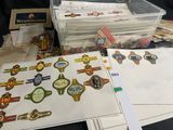 a lot of items that are sitting on a table