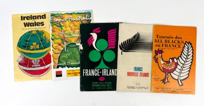 Rugby / All Blacks / Irlande / Wallabies / Colombes