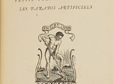 an old book with a picture of a man on it