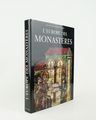 a black book with a picture of a group of people sitting at a table
