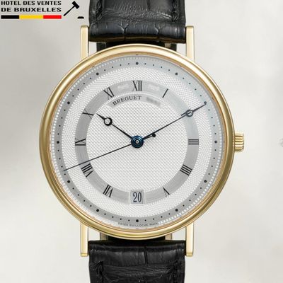 an image of a close up of a wrist watch with roman numerals
