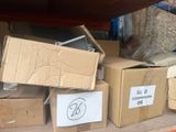 many boxes that are sitting on the ground